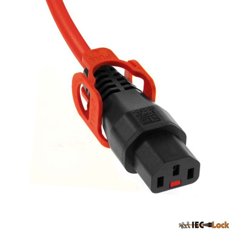 IEC Lock+ Slimline Locking C13 Connector- EDP Europe